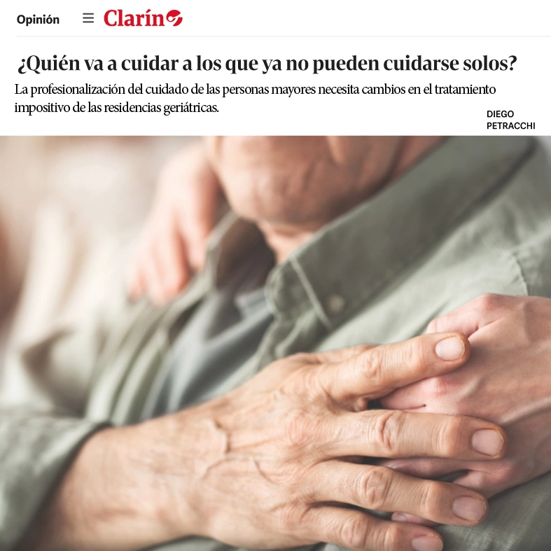 ¿Quién va a cuidar a los que ya no pueden cuidarse solos?